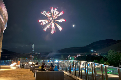 みずうみテラス_花火
