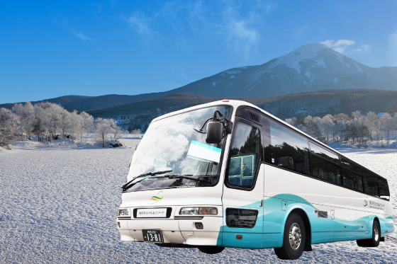 直行バス冬-1 直行バス冬-1